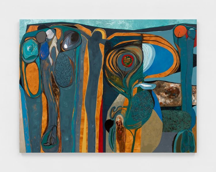 Installation view, Merikokeb Berhanu, James Cohan, 52 Walker Street