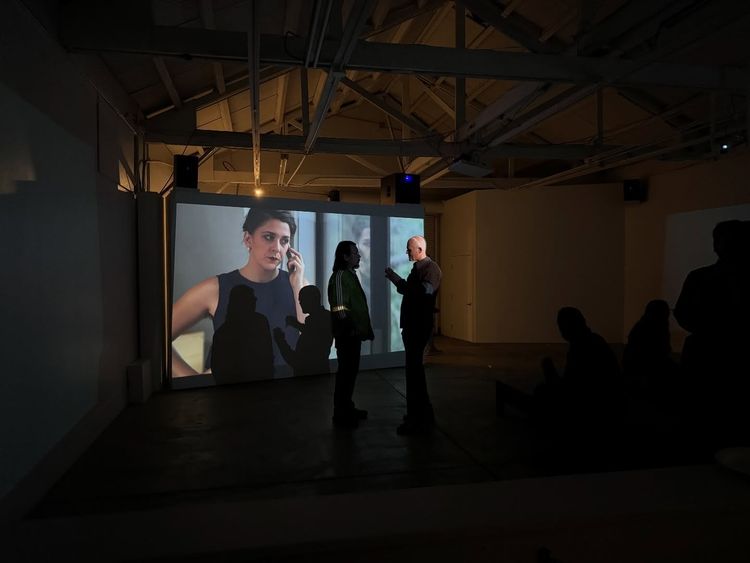 Installation view, M  A  P    O  F    T  H  E    B  O  M  B, Phase · 2026 (2)
