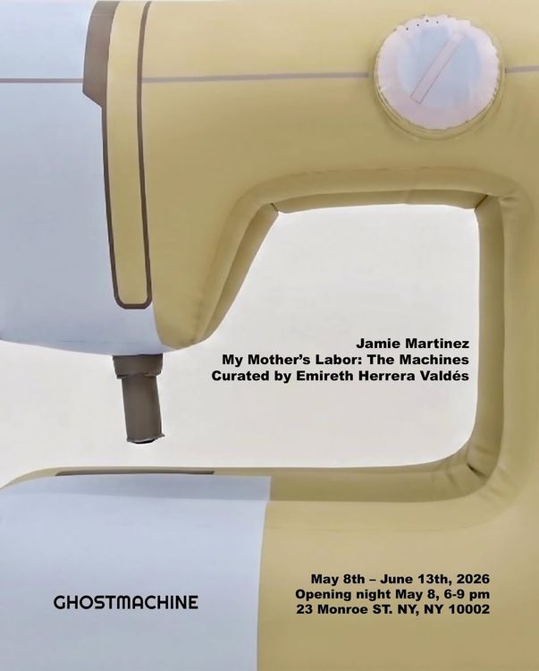 Installation view, My Mother's Labor: The Machines, Ghost Machine