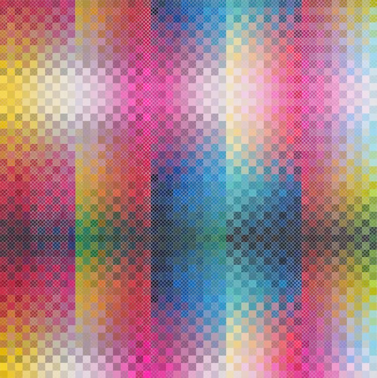 Installation view, Grids of Perception, GOCA