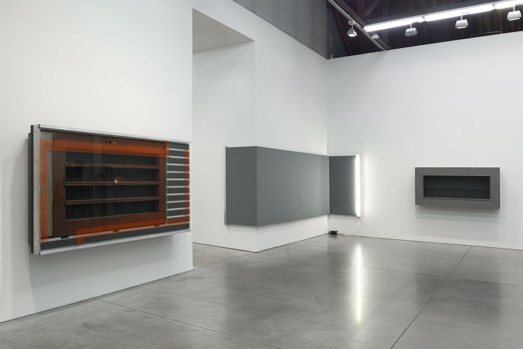 Installation view, Reinhard Mucha, Luhring Augustine, Chelsea · 2025 (11)