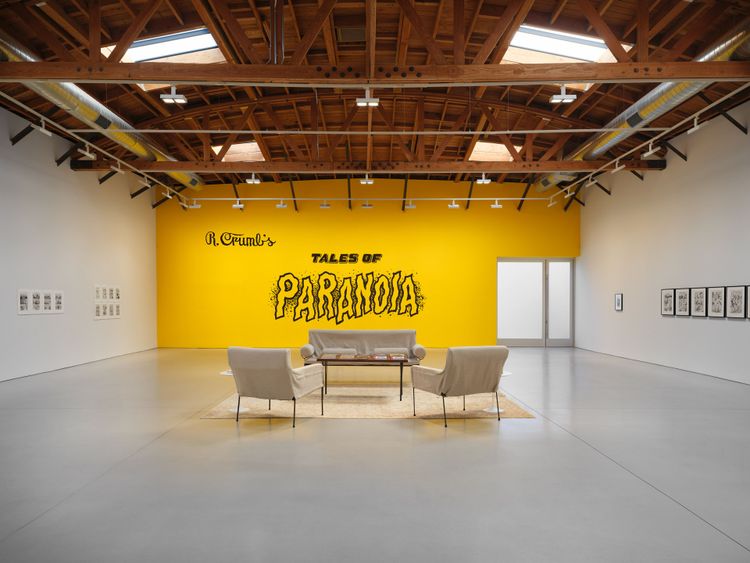 Installation view, Tales of Paranoia, David Zwirner, 616 Western Ave · 2025 (3)