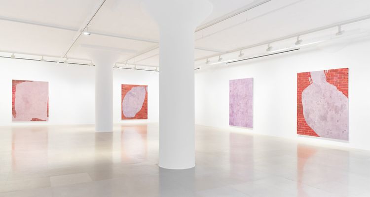 Installation view, Schweine Steine Scherben, Greene Naftali · 2025 (2)
