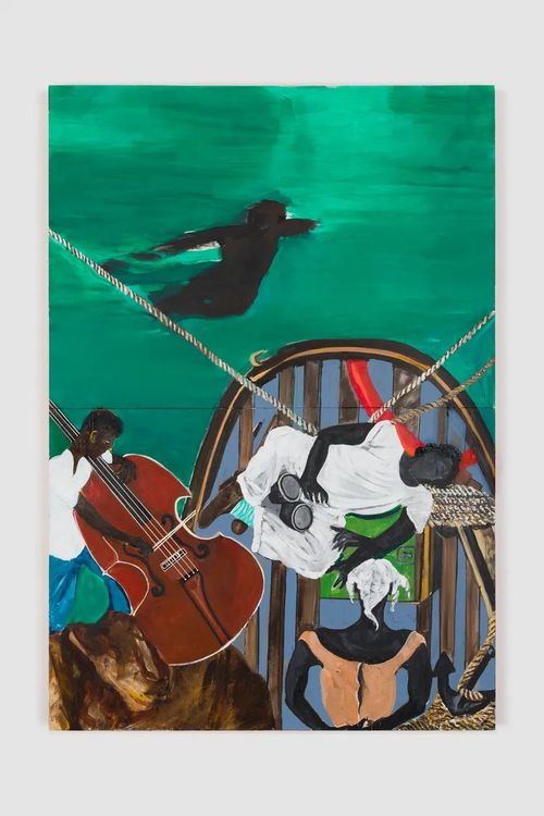 Installation view, 40° 39′ 40″ N, 73° 56′ 38″ W, Olney Gleason