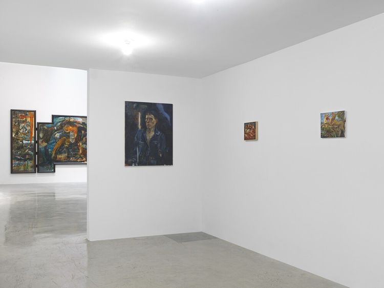 Installation view, Celeste Dupuy-Spencer: Burning in the Eyes of the Maker, Jeffrey Deitch, Wooster Street · 2026 (3)