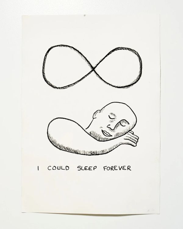 Installation view, Works on Paper, Charlotte Call · 2025 (6)
