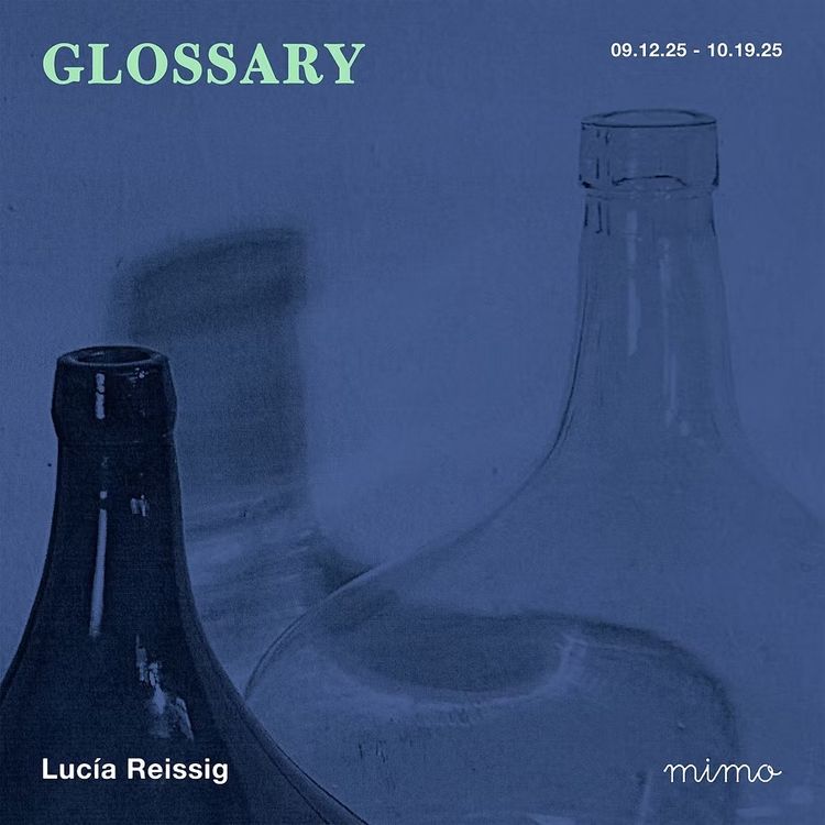 Installation view, Glossary, Mimo