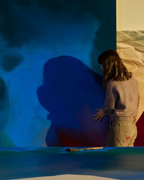 Installation view, Blue Distance, Berggruen Gallery · 2026 (3)