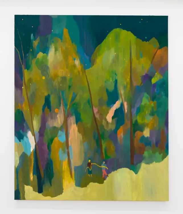 Installation view, Countryside Manners, Scroll