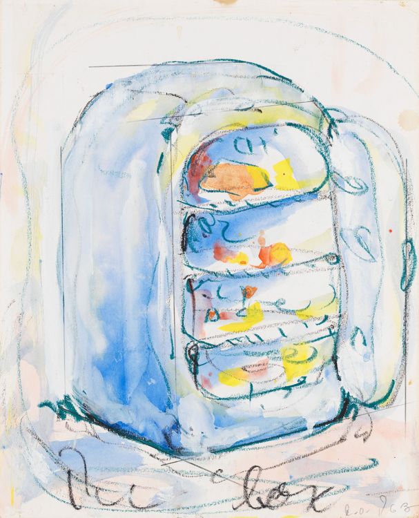Installation view, Drawn from Life, Whitney Museum of American Art