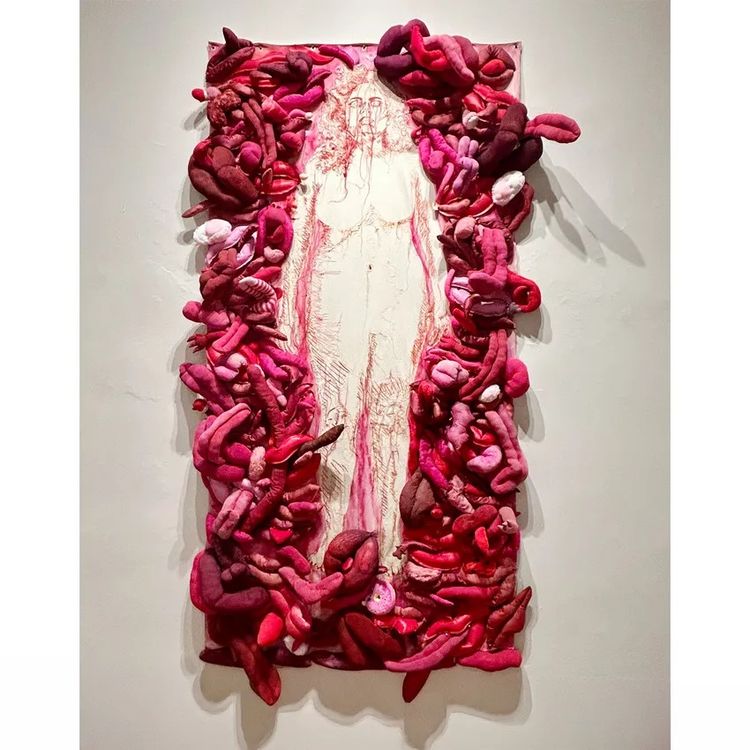 Installation view, The Cage Became a Bird, Claire Oliver