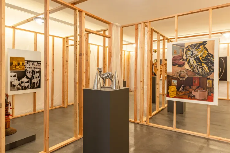 Installation view, If Wishes Were Horses, Beggars Would Ride, Anat Ebgi · 2025 (16)
