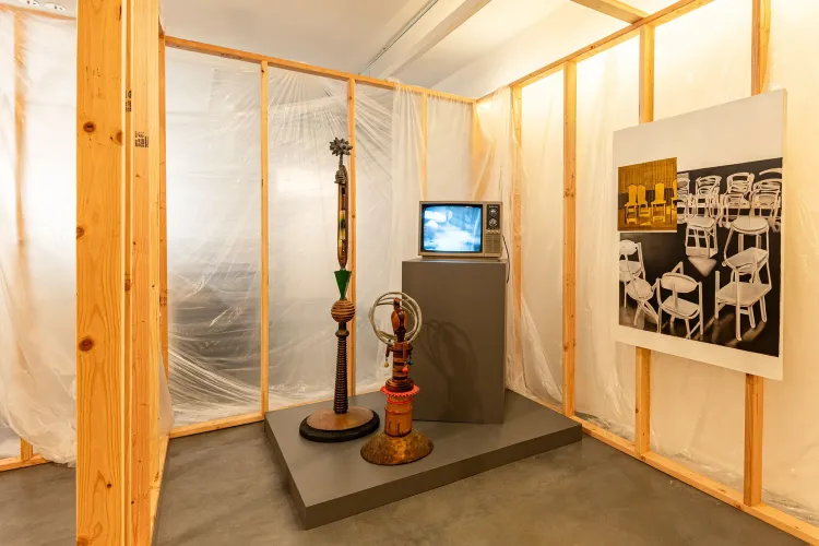 Installation view, If Wishes Were Horses, Beggars Would Ride, Anat Ebgi · 2025 (14)
