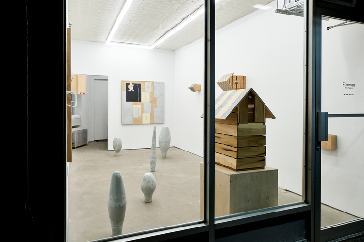 Installation view, Foreman, Blade Study · 2026 (1)
