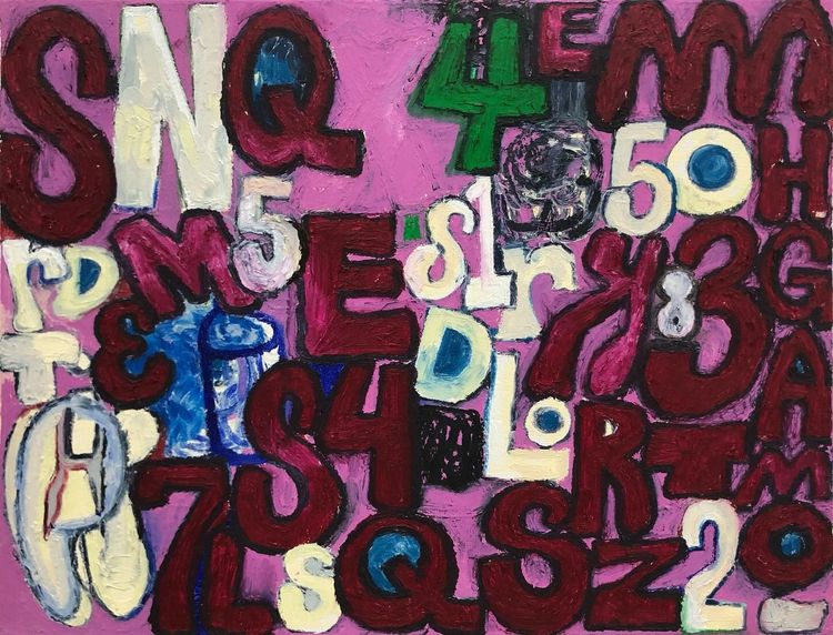Installation view, Numbers Racket, Not There · 2025 (4)