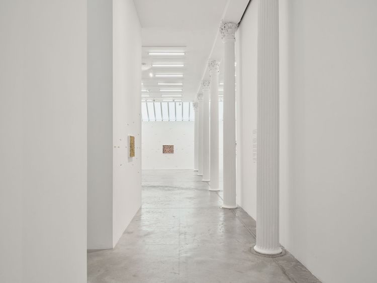 Installation view, When the Sky Merges with the Earth, Bortolami, 39 Walker · 2026 (1)