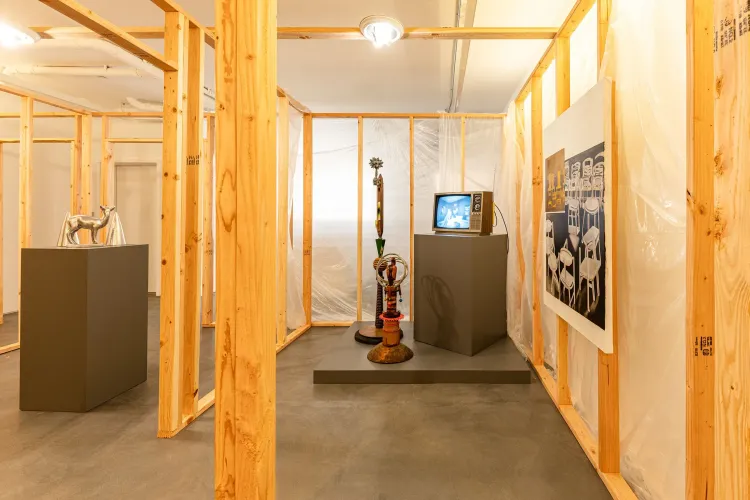 Installation view, If Wishes Were Horses, Beggars Would Ride, Anat Ebgi · 2025 (5)
