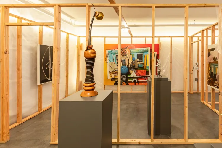 Installation view, If Wishes Were Horses, Beggars Would Ride, Anat Ebgi · 2025 (1)