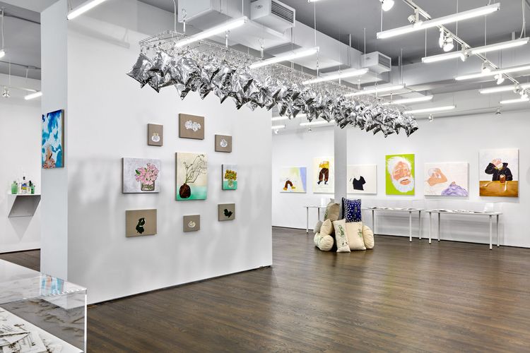 Installation view, Mieko Meguro Works, New York, 2009-2026, White Columns · 2026 (5)