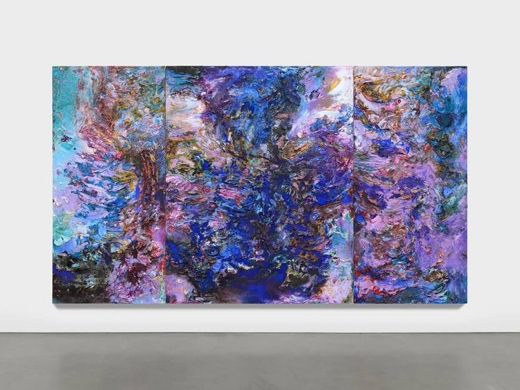 Installation view, The Great Collapse, Alexander Berggruen