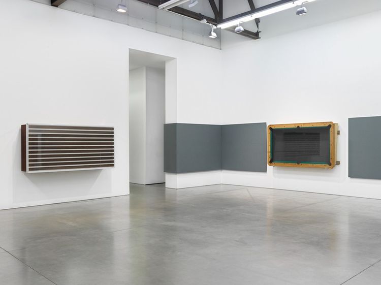 Installation view, Reinhard Mucha, Luhring Augustine, Chelsea · 2025 (13)