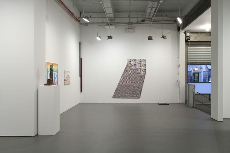 Installation view, Bobbie Cadet in the Court of the Ladybugs, White Columns · 2026 (3)