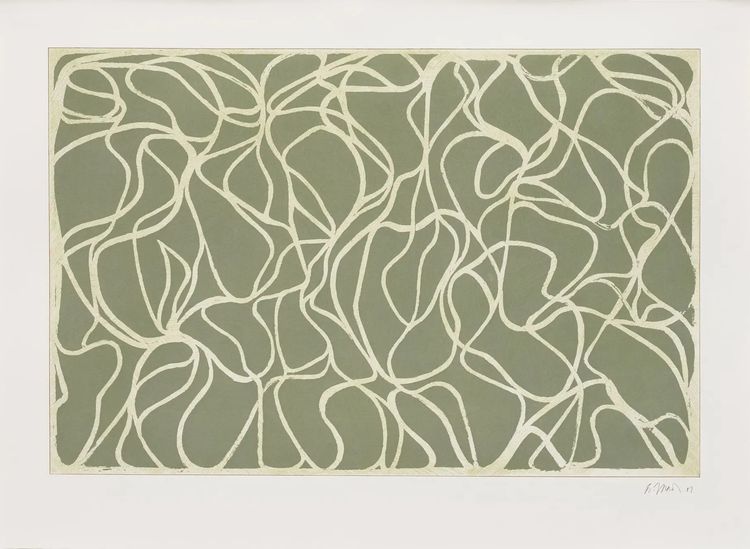 Installation view, Brice Marden: From Line to Plane, Susan Sheehan Gallery · 2026 (4)