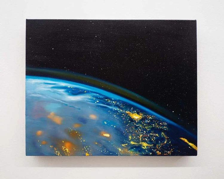 Installation view, to mars, to explore, Rusha & Co.