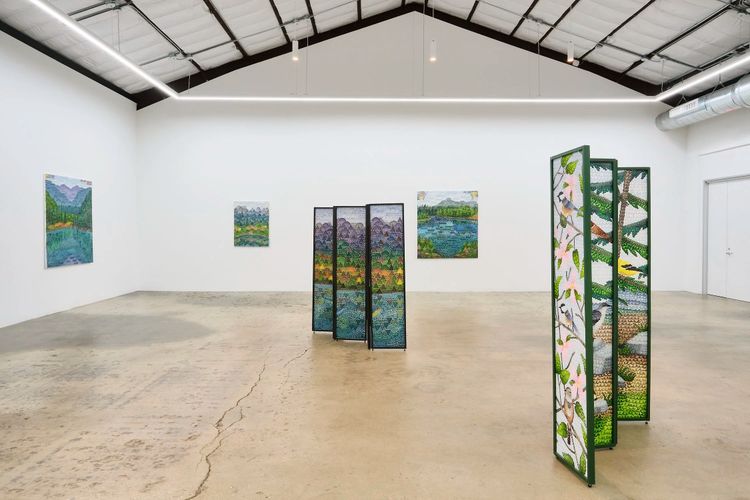 Installation view, To Be Grass Upon the Hills, The Pit · 2026 (4)