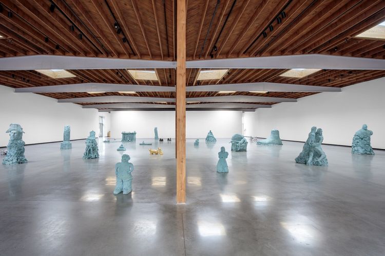 Installation view, YES and LA DUST, Jeffrey Deitch, Orange Drive · 2026 (3)