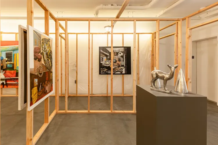 Installation view, If Wishes Were Horses, Beggars Would Ride, Anat Ebgi · 2025 (4)