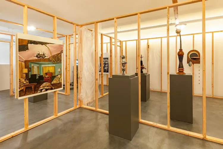 Installation view, If Wishes Were Horses, Beggars Would Ride, Anat Ebgi · 2025 (7)