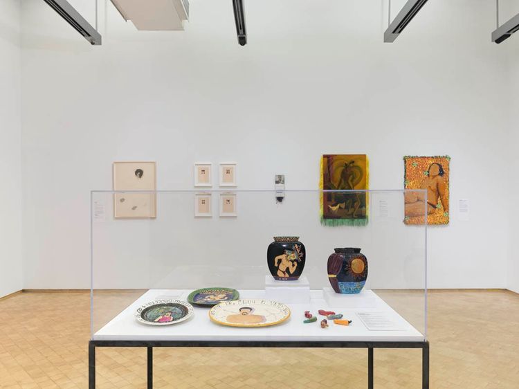 Installation view, Teddy Sandoval and the Butch Gardens School of Art, El Museo Del Barrio
