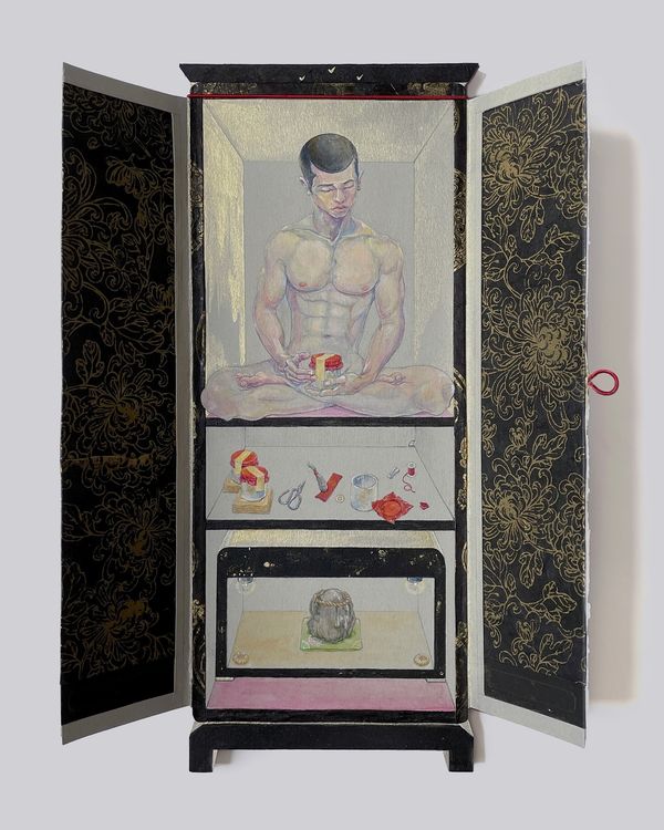 Installation view, Island and Its Visitors, Plato Gallery · 2025 (6)