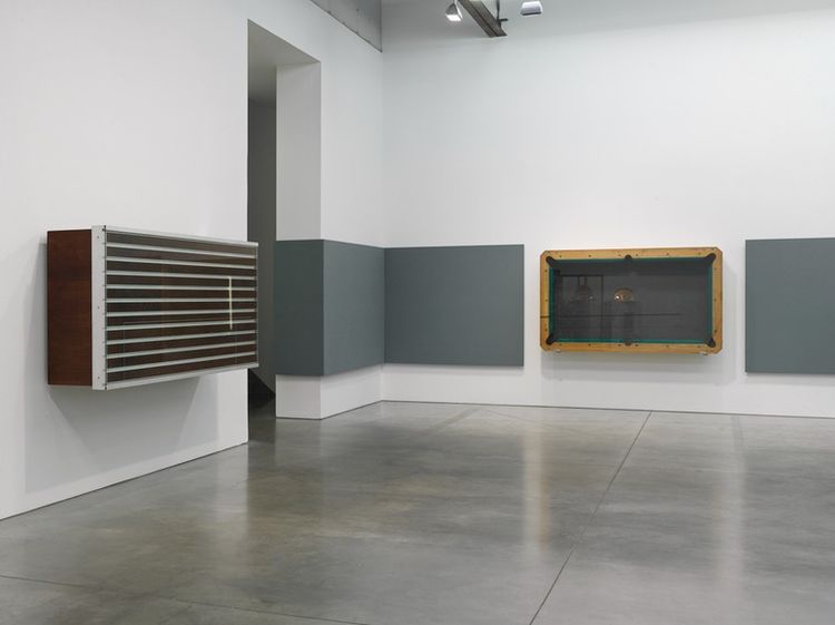 Installation view, Reinhard Mucha, Luhring Augustine, Chelsea · 2025 (16)