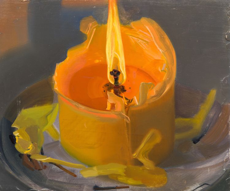 Installation view, Paintings From the Orange Room, PPOW, 390 Broadway