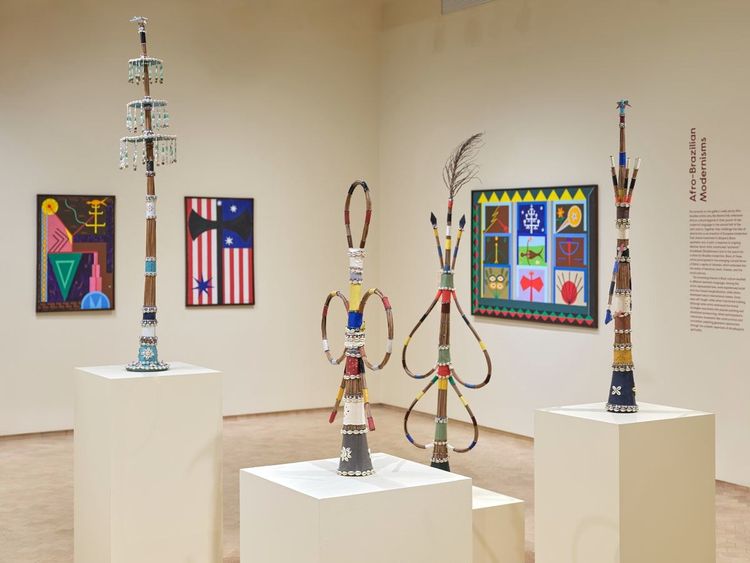 Installation view, Spiritual Form, El Museo Del Barrio
