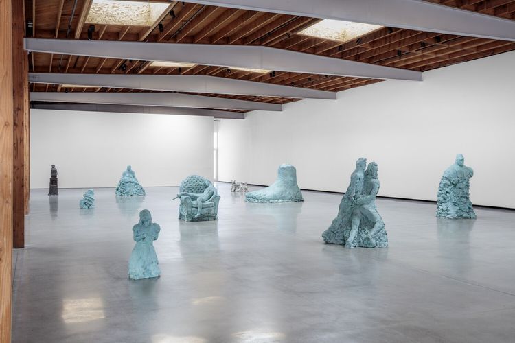 Installation view, YES and LA DUST, Jeffrey Deitch, Orange Drive · 2026 (5)