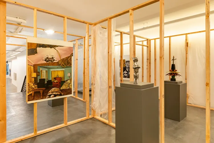 Installation view, If Wishes Were Horses, Beggars Would Ride, Anat Ebgi · 2025 (10)