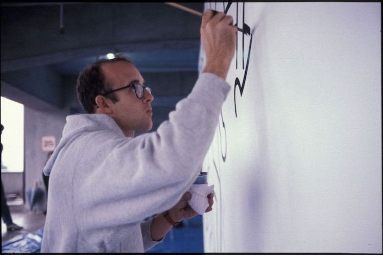 Installation view, Keith Haring, Gladstone Gallery, 515 W 24th Street