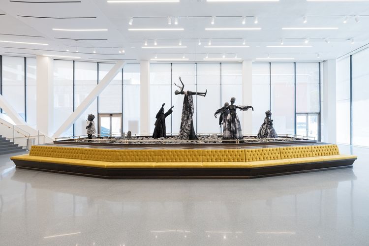 Installation view, Fortuna and the Immortality Garden (Machine), San Francisco Museum of Modern Art