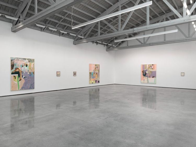 Installation view, PILINGS, David Kordansky Gallery · 2025 (2)