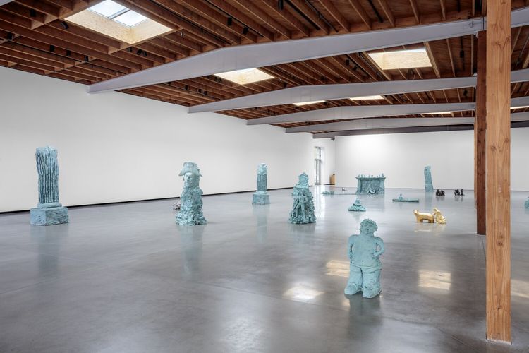 Installation view, YES and LA DUST, Jeffrey Deitch, Orange Drive · 2026 (4)