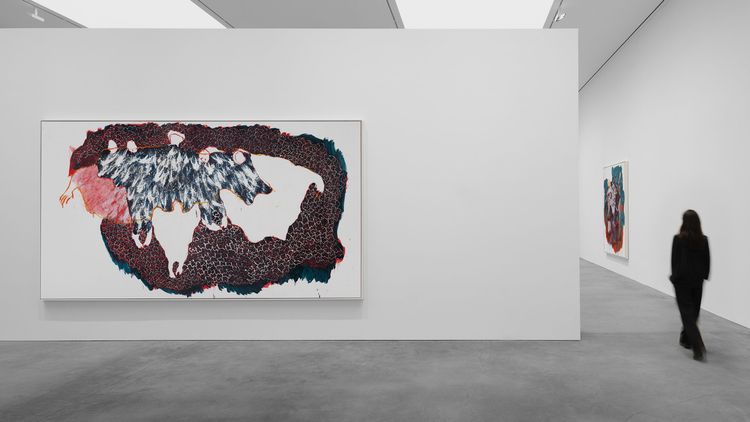 Installation view, Zvibereko zvemweya wangu, David Zwirner · 2025 (6)