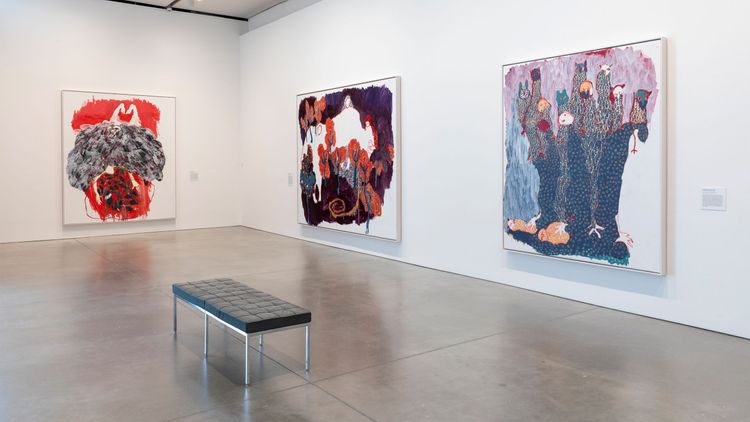 Installation view, Zvibereko zvemweya wangu, David Zwirner · 2025 (2)