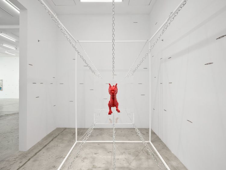 Installation view, When the Sky Merges with the Earth, Bortolami, 39 Walker · 2026 (5)
