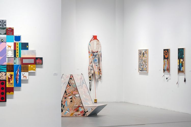 Installation view, Skinnin' the Game, Sundaram Tagore · 2026 (5)