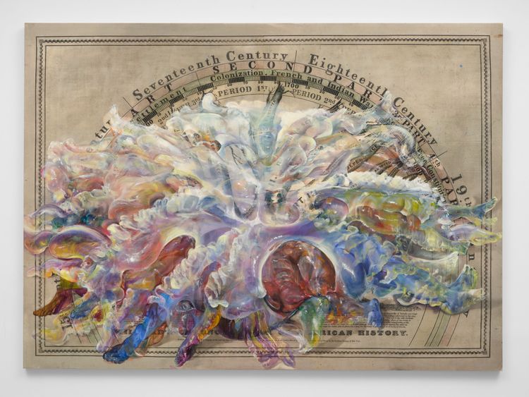 Installation view, Feet squelching on wet grass, nourished by uncertainty, Hauser & Wirth · 2026 (17)