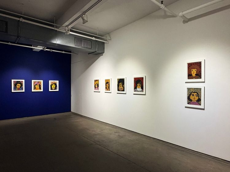Installation view, A Theater of Faces, Ricco Maresca · 2025 (6)