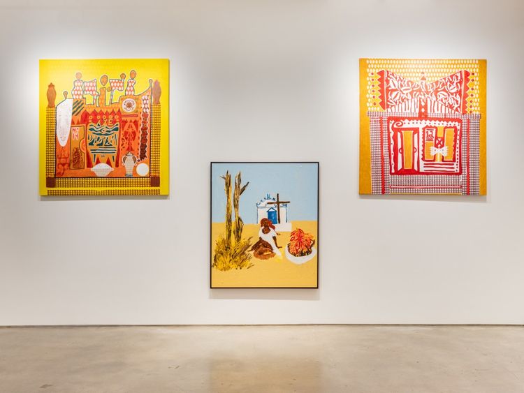 Installation view, Carnival, Struggle and Other Brazilian Stories, Nara Roesler · 2025 (7)